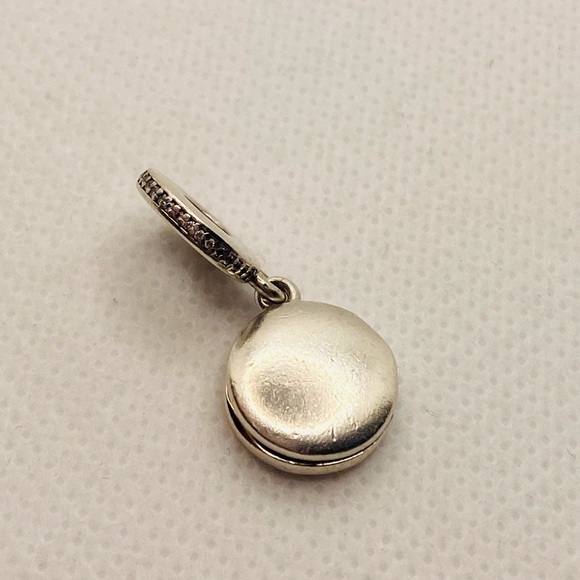 EUC Pandora 791988CZ Silver & 14k Gold Family Roots Tree Dangle Charm - Picture 9 of 14